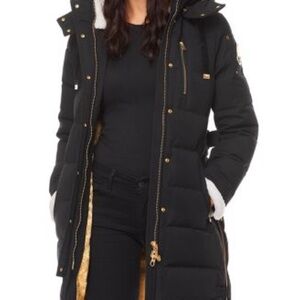 Moose Knuckles Mont Joli navy parka
